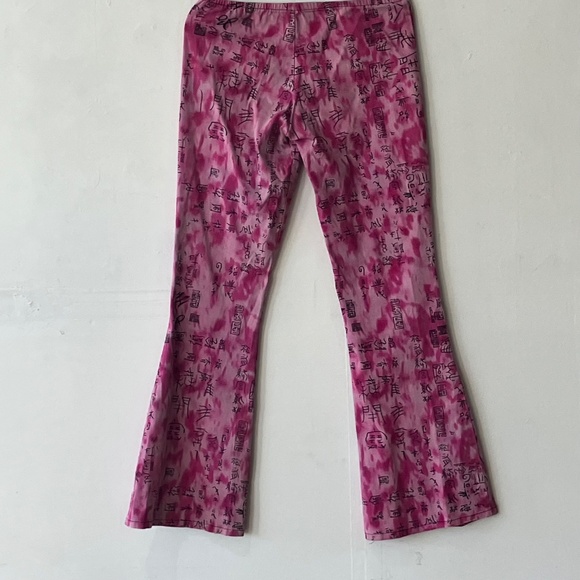 Pink Flare & Wide Leg Jeans - Picture 3 of 6